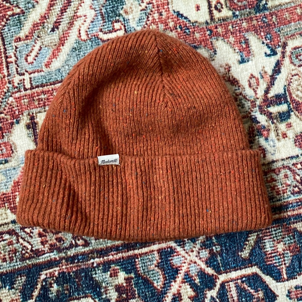 Madewell Rust Beanie